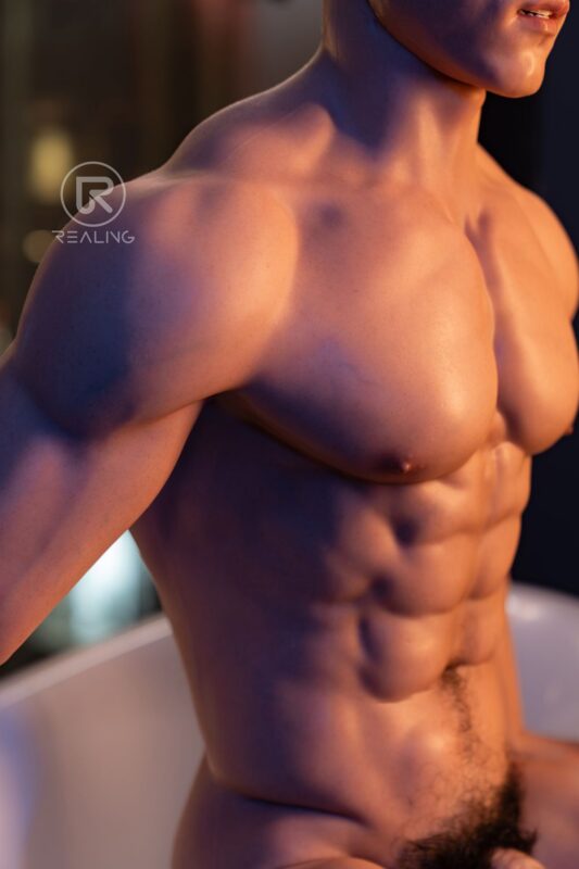 180cm 5ft11 Full Silicone Male Sex Doll Hogan 11