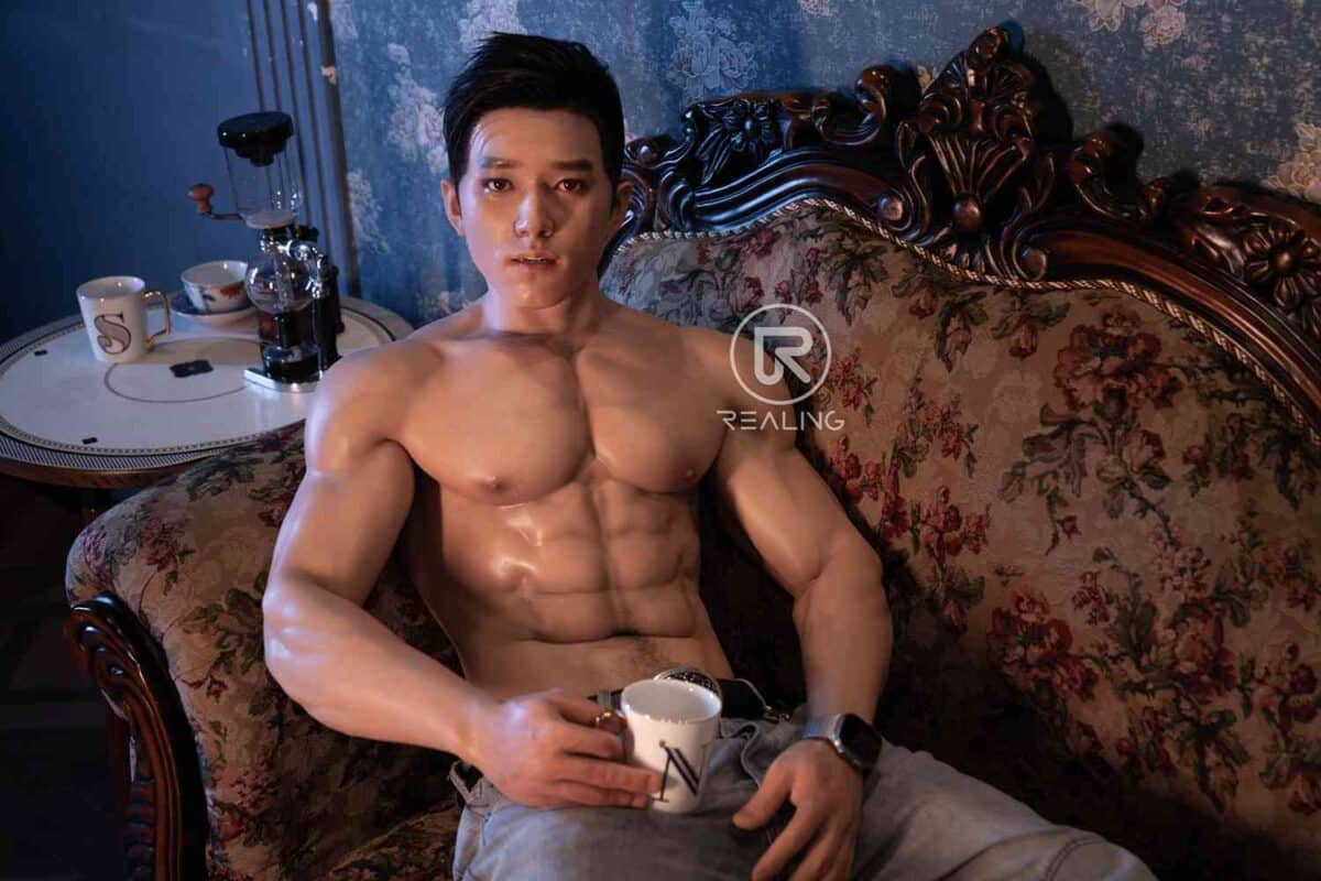 180cm 5ft11 Full Silicone Male Sex Doll Hogan 19
