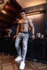 180cm 5ft11 Full Silicone Male Sex Doll Hogan 4