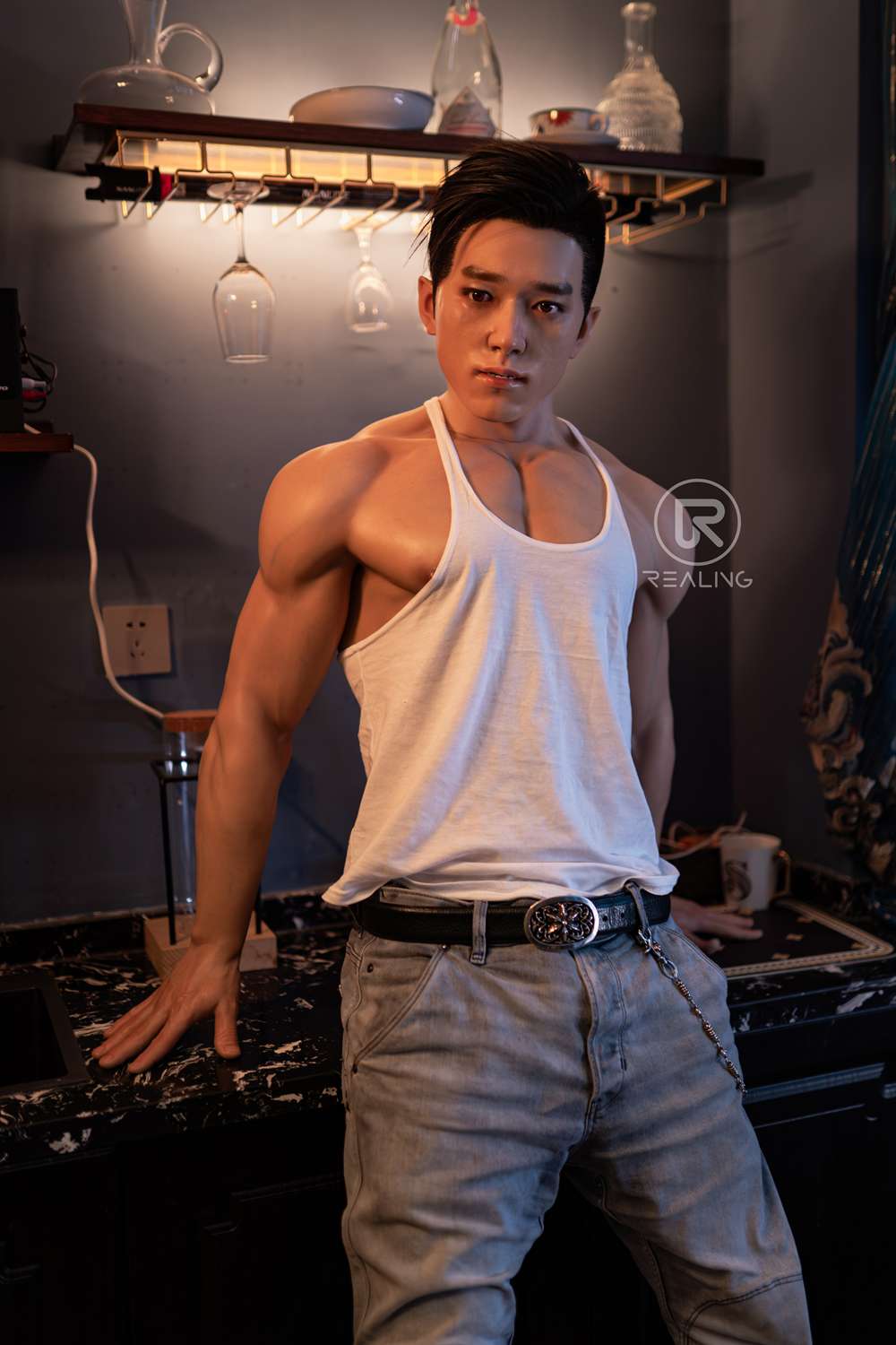 180cm 5ft11 Full Silicone Male Sex Doll Hogan 8 180cm 5ft11 Full Silicone Male Sex Doll Hogan 8