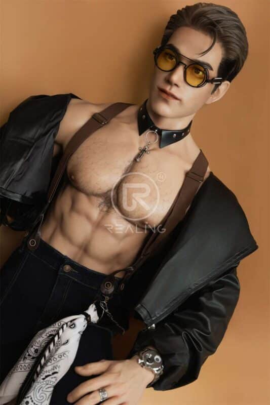 180cm 5ft11 Full Silicone Male Sex Doll Keyser 20