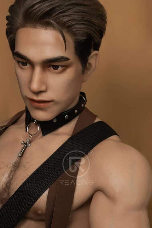 180cm 5ft11 Full Silicone Male Sex Doll Keyser 25
