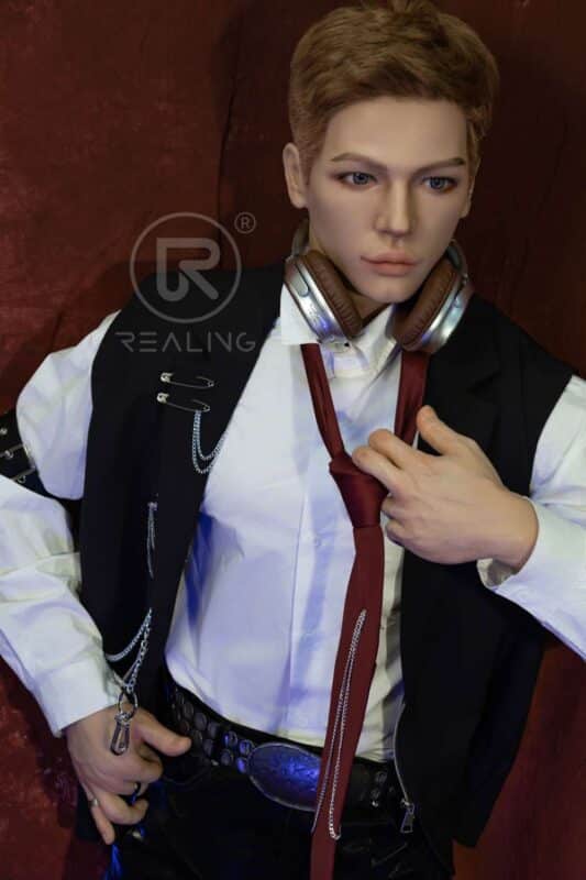 180cm 5ft11 Full Silicone Male Sex Doll Kylin 10
