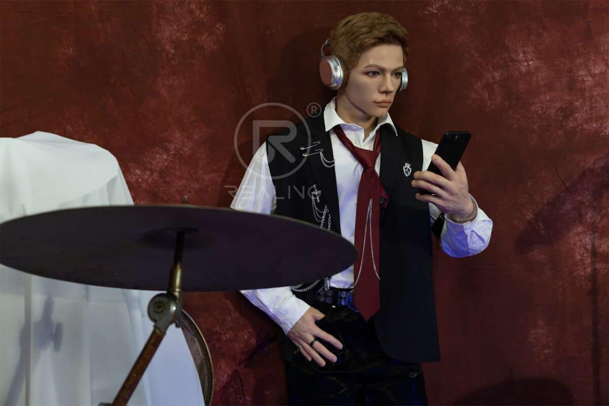 180cm 5ft11 Full Silicone Male Sex Doll Kylin 2