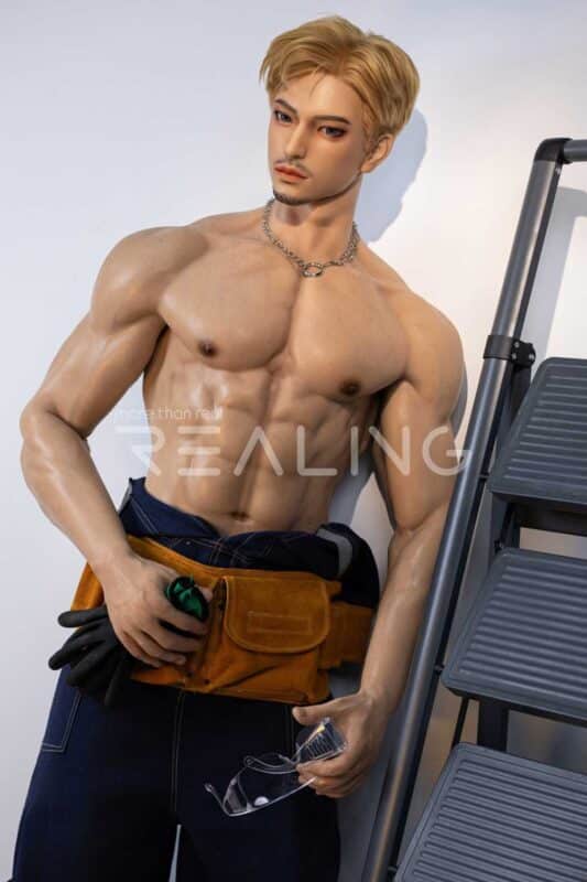 180cm 5ft11 Full Silicone Male Sex Doll Liam 11