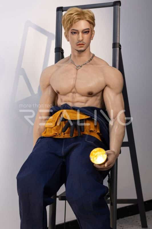 180cm 5ft11 Full Silicone Male Sex Doll Liam 16