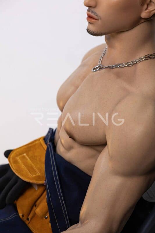 180cm 5ft11 Full Silicone Male Sex Doll Liam 17