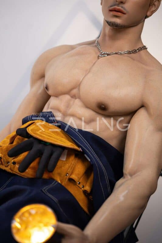 180cm 5ft11 Full Silicone Male Sex Doll Liam 20