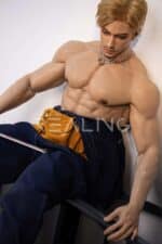 180cm 5ft11 Full Silicone Male Sex Doll Liam 25