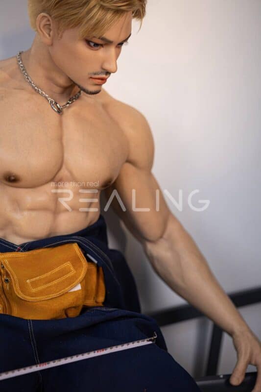 180cm 5ft11 Full Silicone Male Sex Doll Liam 26