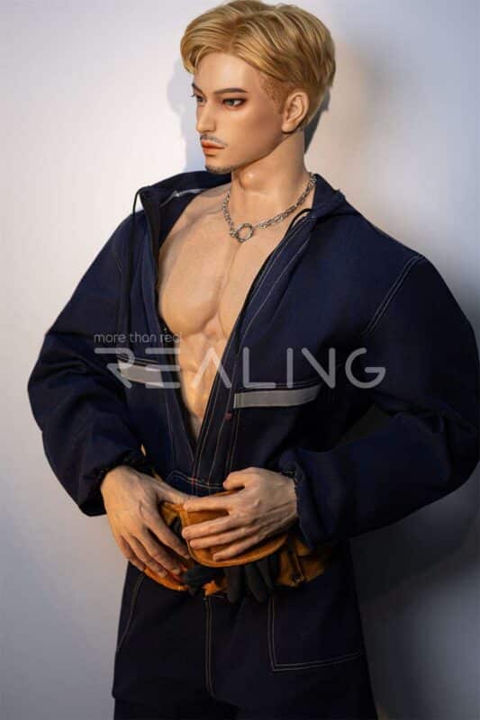180cm 5ft11 Full Silicone Male Sex Doll Liam 7
