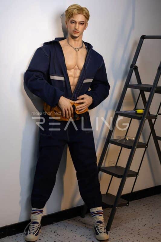 180cm 5ft11 Full Silicone Male Sex Doll Liam 8