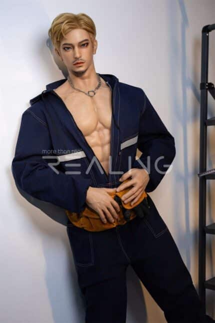 180cm 5ft11 Full Silicone Male Sex Doll Liam 9