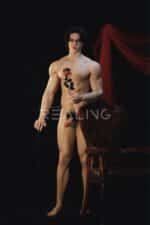 180cm 5ft11 Full Silicone Male Sex Doll Micah 9
