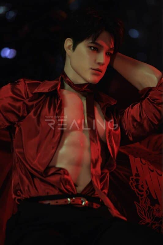 180cm 5ft11 Full Silicone Male Sex Doll Regan 15