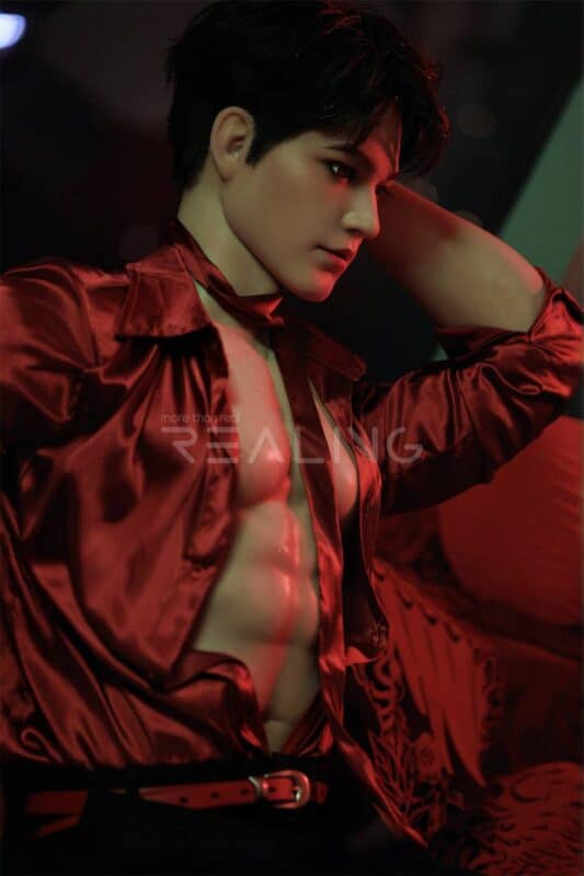 180cm 5ft11 Full Silicone Male Sex Doll Regan 17