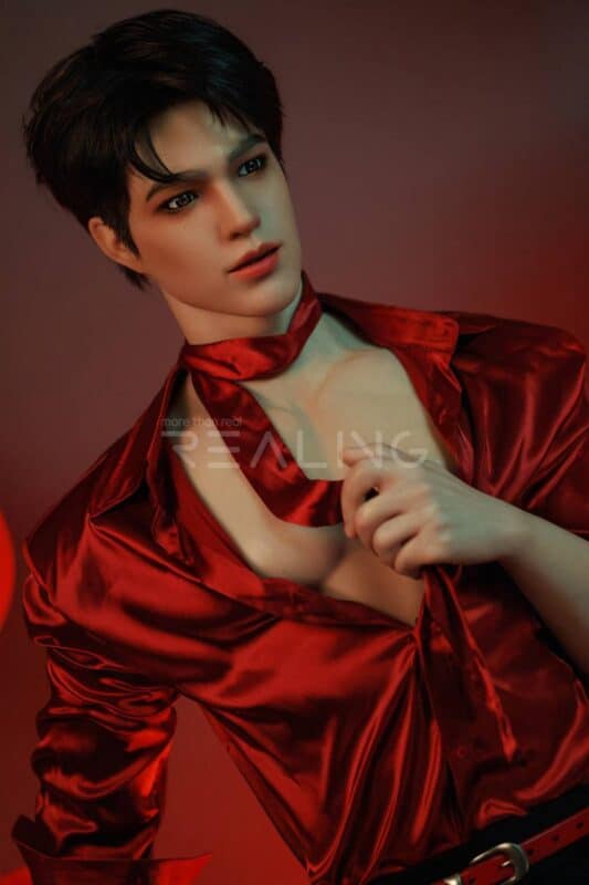 180cm 5ft11 Full Silicone Male Sex Doll Regan 5