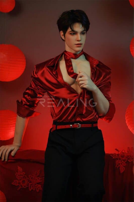 180cm 5ft11 Full Silicone Male Sex Doll Regan 6