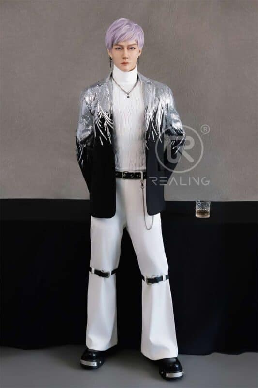 180cm 5ft11 Full Silicone Male Sex Doll Rowan 11