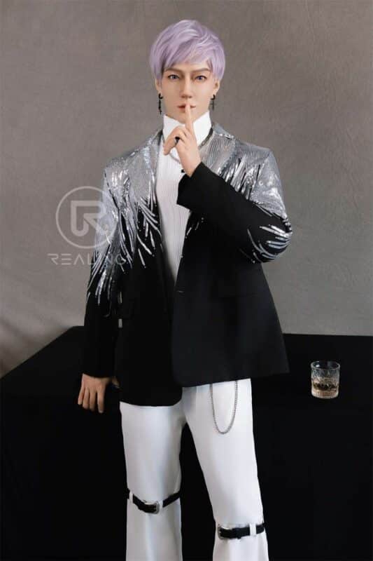 180cm 5ft11 Full Silicone Male Sex Doll Rowan 12
