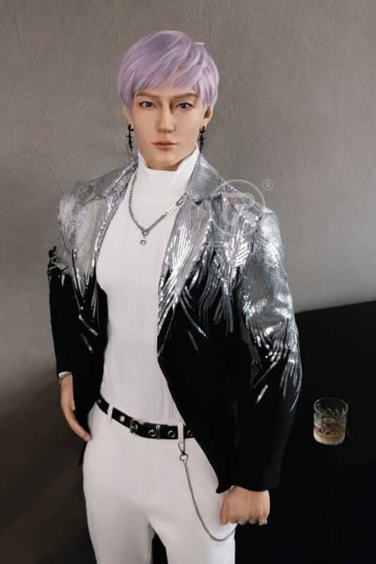 180cm 5ft11 Full Silicone Male Sex Doll Rowan 17