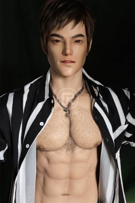 180cm 5ft11 Full Silicone Male Sex Doll Royce 11