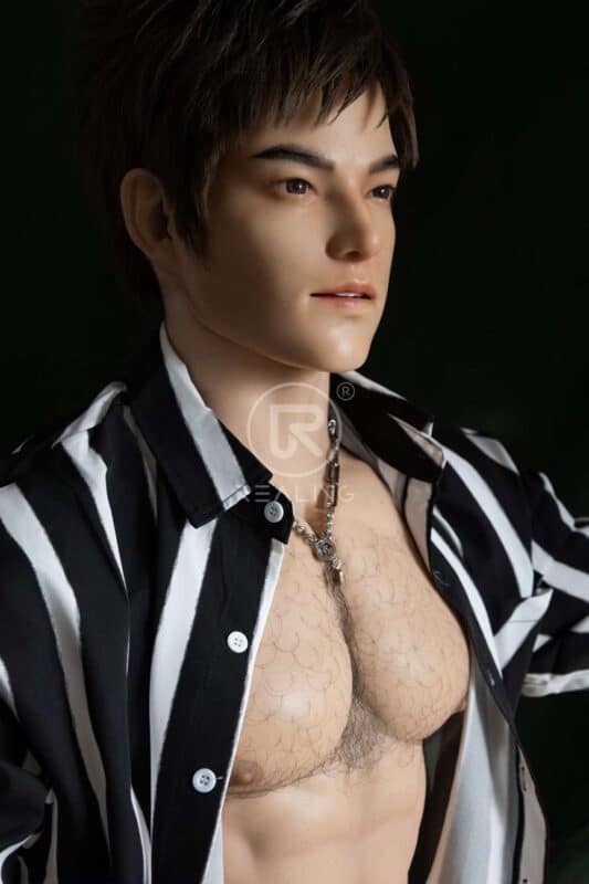 180cm 5ft11 Full Silicone Male Sex Doll Royce 13