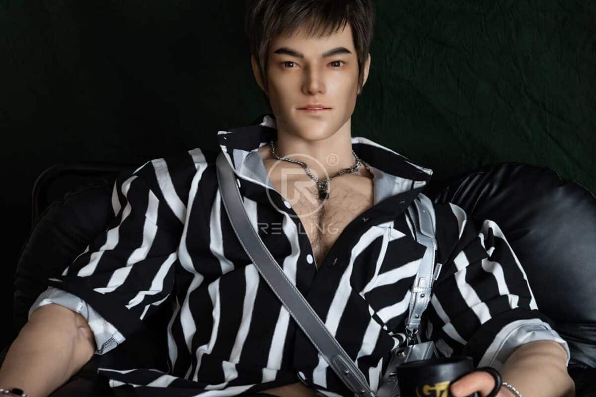 180cm 5ft11 Full Silicone Male Sex Doll Royce 25