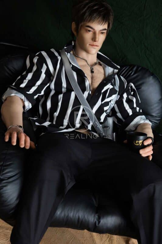 180cm 5ft11 Full Silicone Male Sex Doll Royce 8