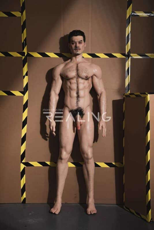 180cm 5ft11 Full Silicone Male Sex Doll Ryder 5