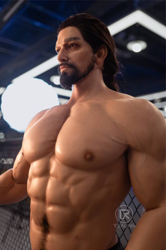 183cm 6ft Full Silicone Male Sex Doll Austin 12
