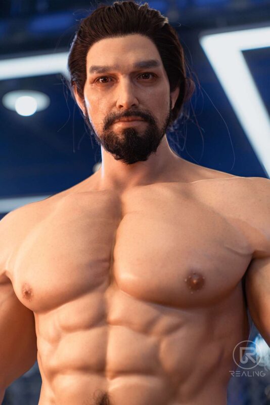 183cm 6ft Full Silicone Male Sex Doll Austin 18