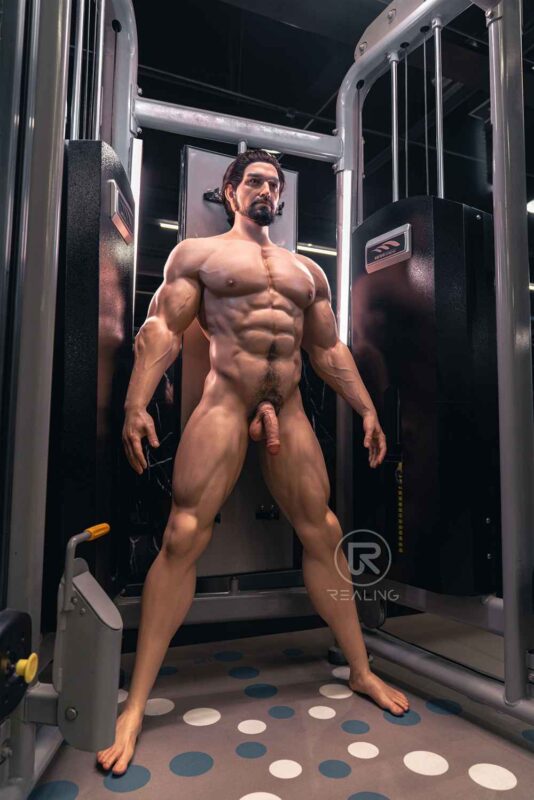183cm 6ft Full Silicone Male Sex Doll Austin 25