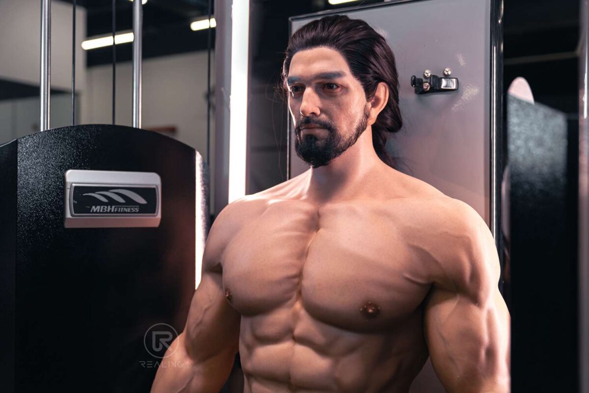 183cm 6ft Full Silicone Male Sex Doll Austin 4