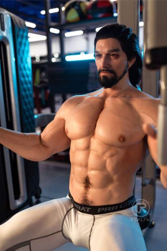 183cm 6ft Full Silicone Male Sex Doll Austin 9