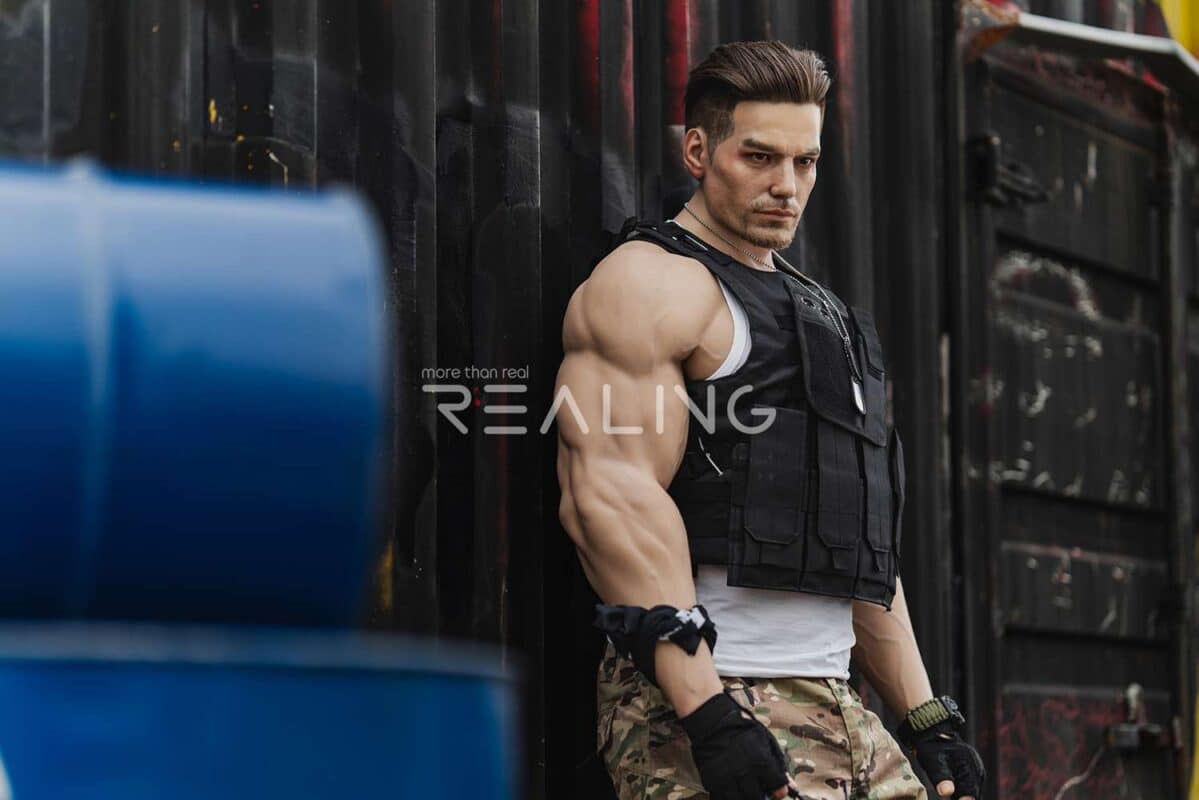 183cm 6ft Full Silicone Male Sex Doll Kent 14
