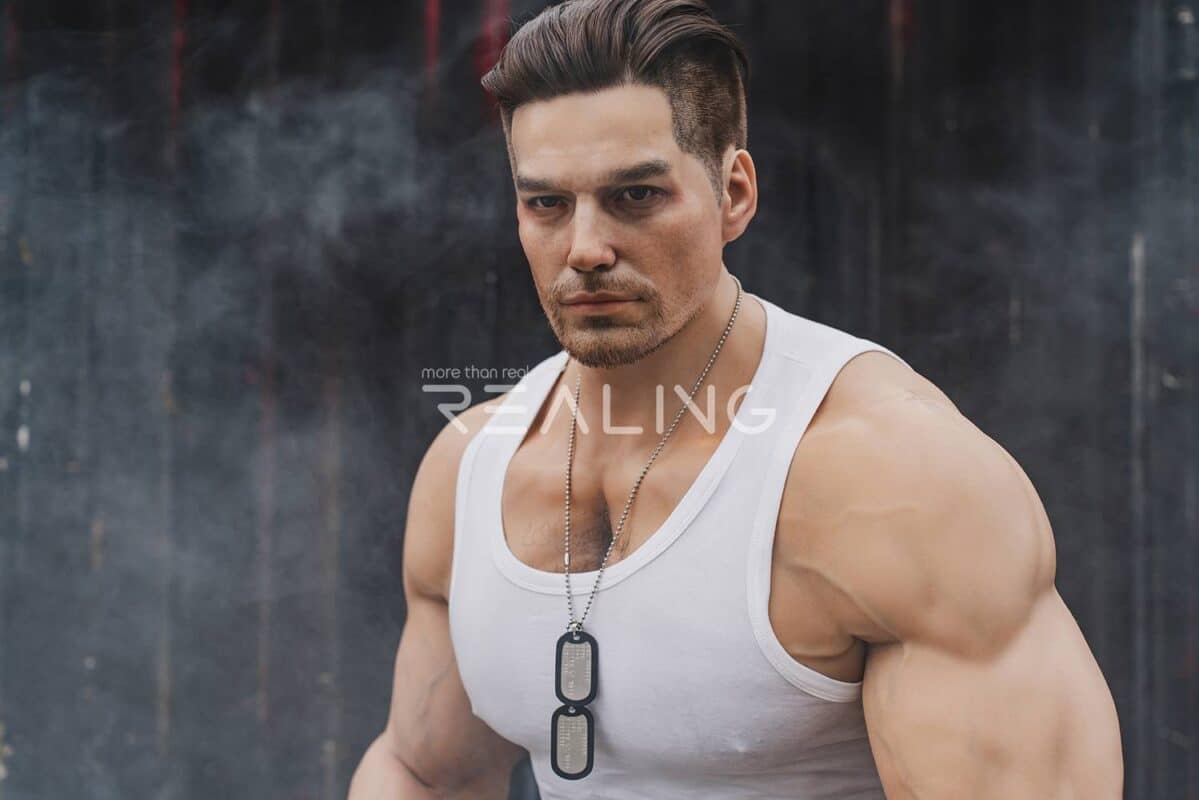 183cm 6ft Full Silicone Male Sex Doll Kent 16