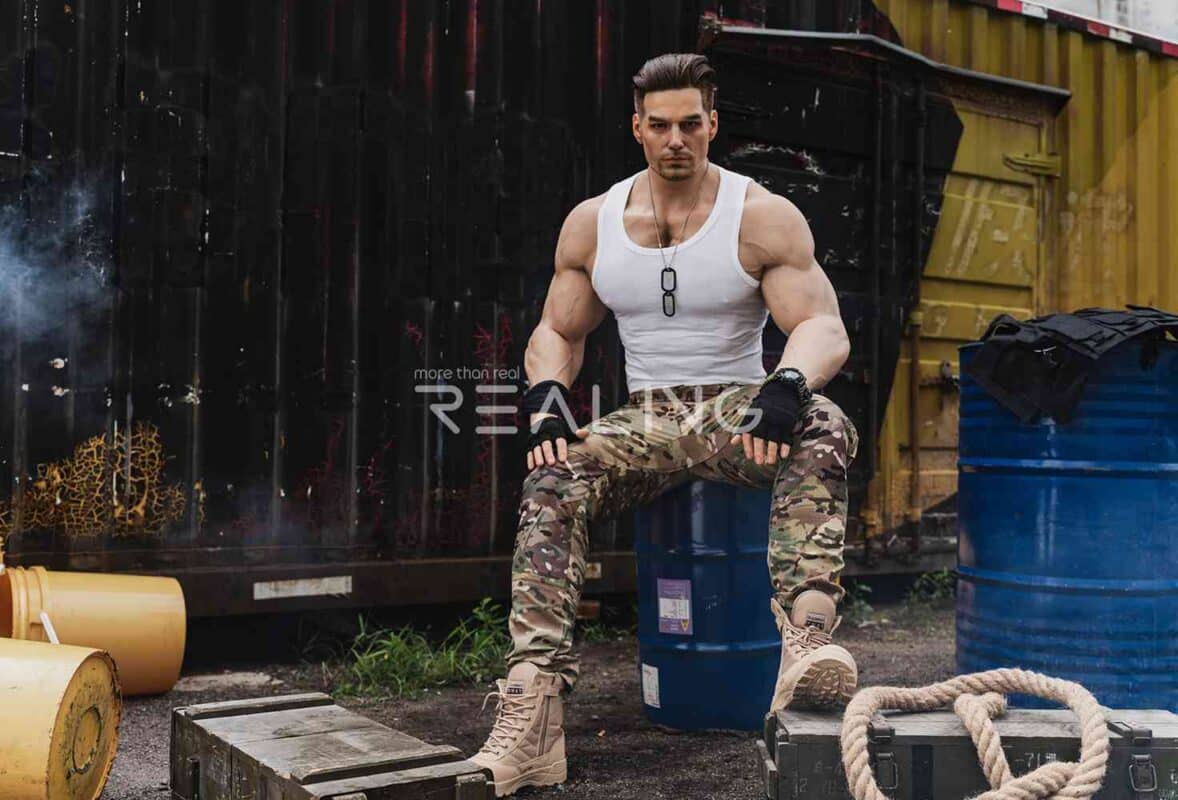 183cm 6ft Full Silicone Male Sex Doll Kent 18