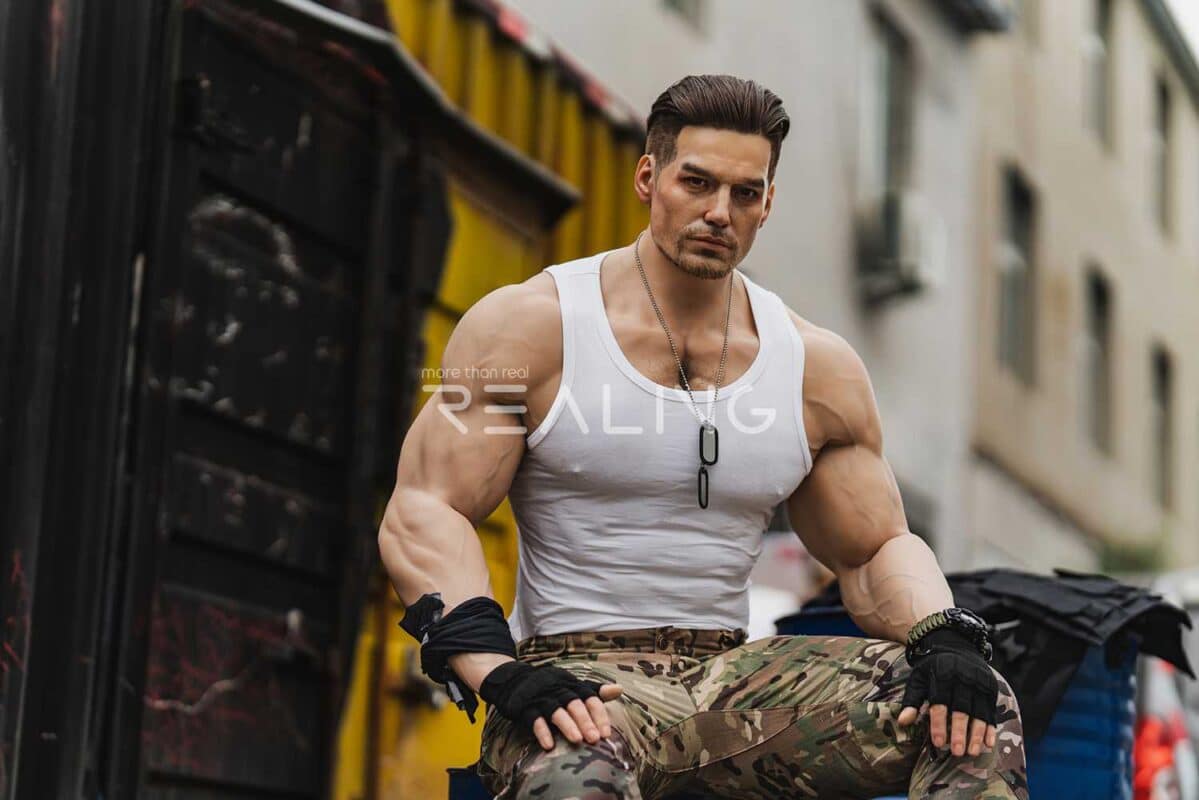 183cm 6ft Full Silicone Male Sex Doll Kent 19