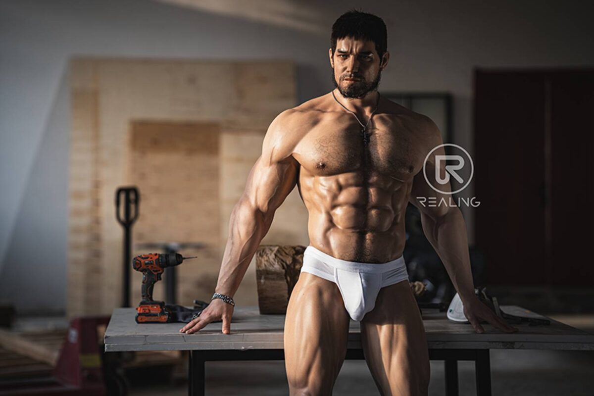 183cm 6ft Full Silicone Male Sex Doll Mars 13