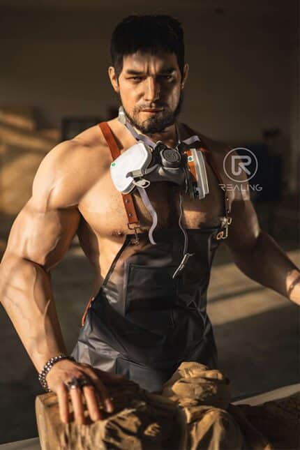 183cm 6ft Full Silicone Male Sex Doll Mars 16