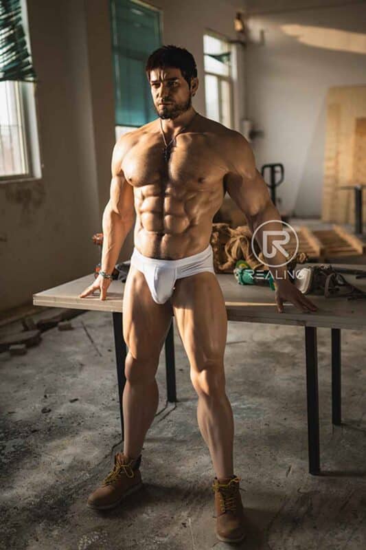 183cm 6ft Full Silicone Male Sex Doll Mars 21