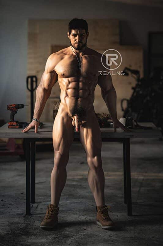 183cm 6ft Full Silicone Male Sex Doll Mars 29