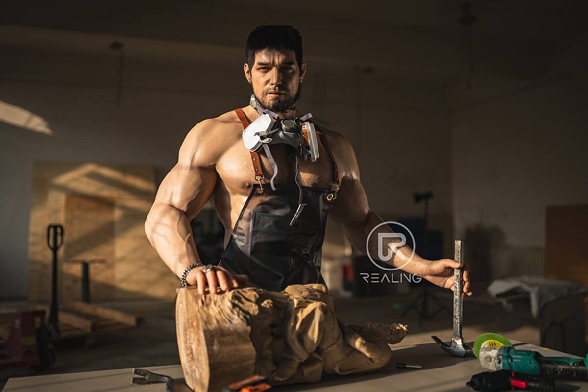 183cm 6ft Full Silicone Male Sex Doll Mars 7
