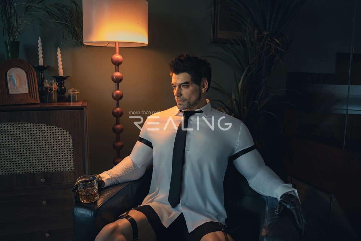 183cm 6ft Full Silicone Male Sex Doll Selby 1