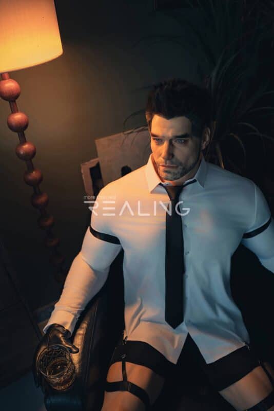183cm 6ft Full Silicone Male Sex Doll Selby 12
