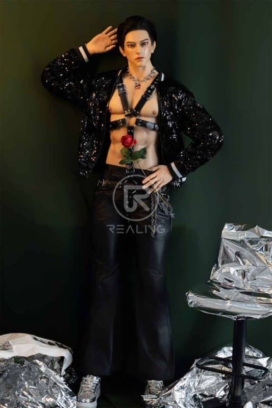 185cm 6ft1 Full Silicone Male Sex Doll James 18