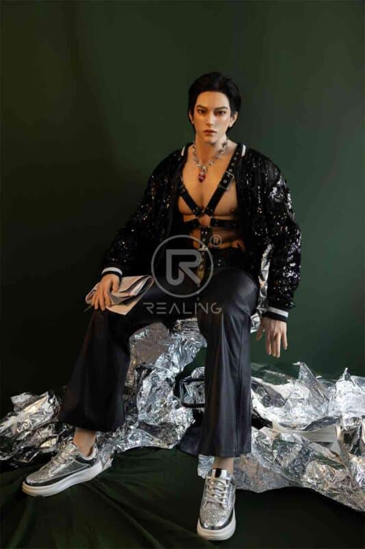185cm 6ft1 Full Silicone Male Sex Doll James 4