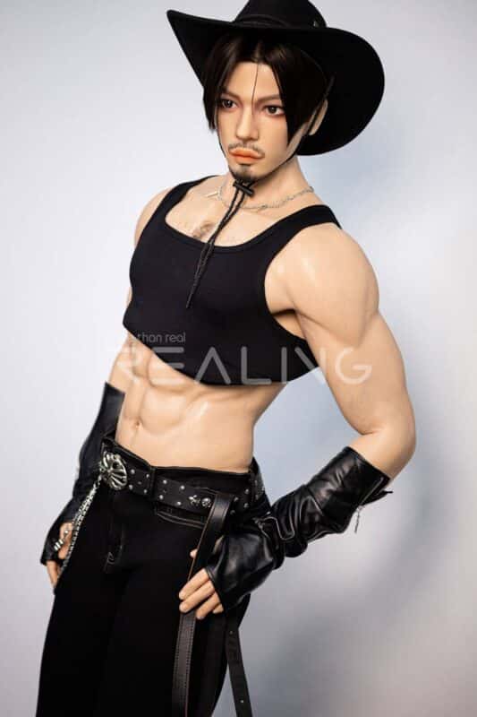 185cm 6ft1 Full Silicone Male Sex Doll Kylin 15