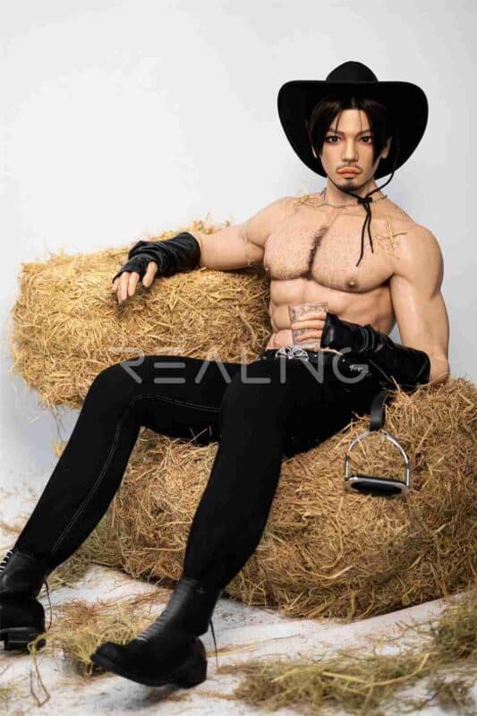 185cm 6ft1 Full Silicone Male Sex Doll Kylin 19
